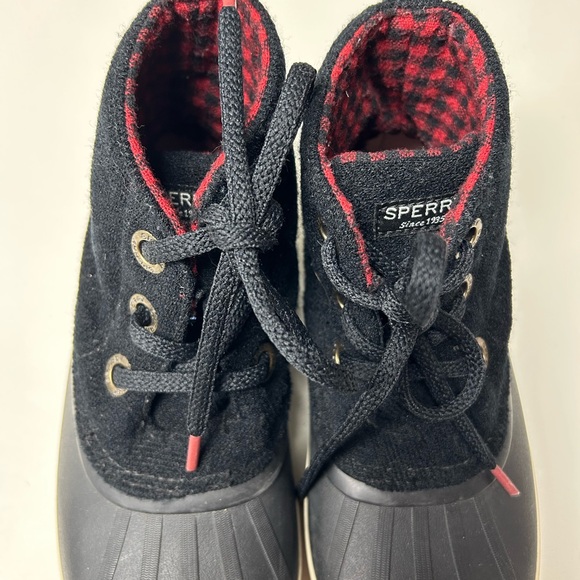Sperry Black and Brown Winter Boots - Picture 3 of 6